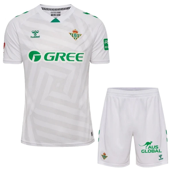 Completo calcio Portiere Real Betis Bambino 2025-26 Bianca Completo calcio Portiere Real Betis Bambino 2025-26 Bianca