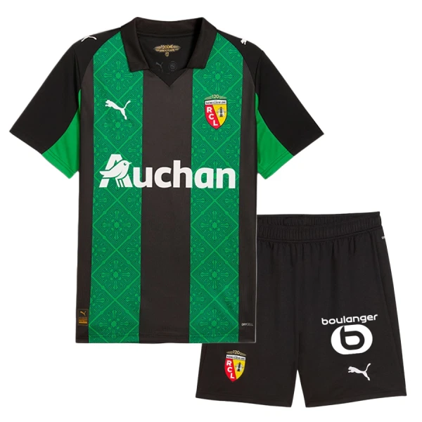 Completo calcio RC LENS Bambino Secondo 2025-26 Completo calcio RC LENS Bambino Secondo 2025-26