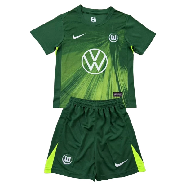 Completo calcio VfL Wolfsburg Bambino Primo 2025-26 Completo calcio VfL Wolfsburg Bambino Primo 2025-26