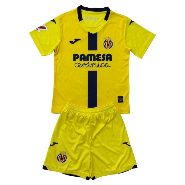 Completo calcio Villarreal Bambino Primo 2025-26 Completo calcio Villarreal Bambino Primo 2025-26