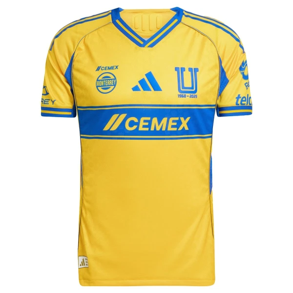 Maglia Tigres UANL Uomo Primo 2025-26 Maglia Tigres UANL Uomo Primo 2025-26