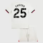 Completo calcio Chelsea Caicedo 25 Bambino Secondo 2025-26