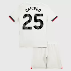 Completo calcio Chelsea Caicedo 25 Bambino Secondo 2025-26 Completo calcio Chelsea Caicedo 25 Bambino Secondo 2025-26