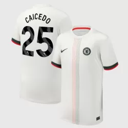 Maglia Chelsea Caicedo 25 Uomo Secondo 2025-26 Maglia Chelsea Caicedo 25 Uomo Secondo 2025-26