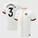 Maglia Chelsea Cucurella 3 Uomo Secondo 2025-26