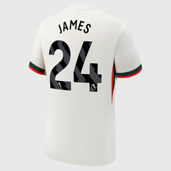 Maglia Chelsea James 24 Uomo Secondo 2025-26