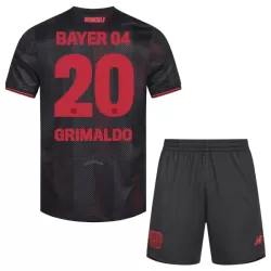 Completo calcio Bayer Leverkusen Alejandro Grimaldo 20 Bambino Primo 2025-26 Completo calcio Bayer Leverkusen Alejandro Grimaldo 20 Bambino Primo 2025-26