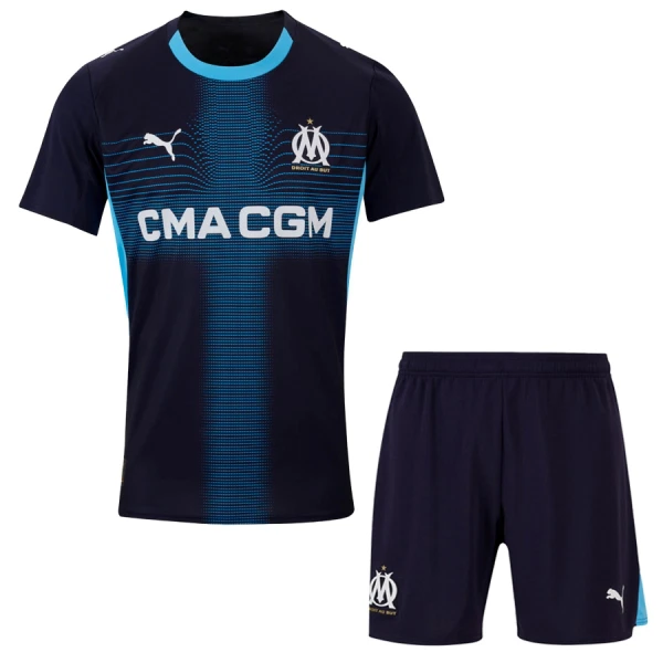 Completo calcio Marsiglia Bambino Secondo 2025-26