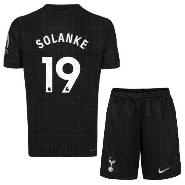 Completo calcio Tottenham Hotspur Solanke 19 Bambino Secondo 2025-26 Completo calcio Tottenham Hotspur Solanke 19 Bambino Secondo 2025-26