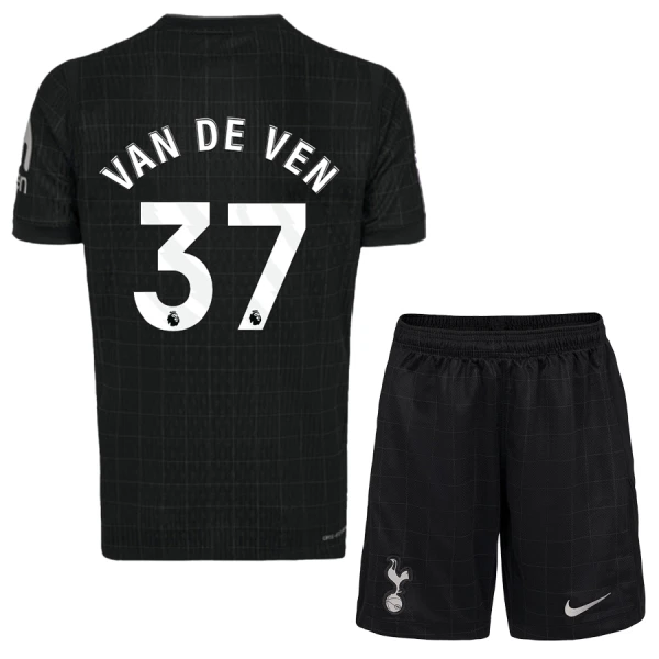 Completo calcio Tottenham Hotspur Van De Ven 37 Bambino Secondo 2025-26 Completo calcio Tottenham Hotspur Van De Ven 37 Bambino Secondo 2025-26
