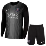 Completo calcio Portiere Paris Saint-Germain Bambino 2025-26 Maniche Lunghe