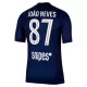 Maglia Paris Saint-Germain Joao Neves 87 Uomo Primo 2025-26