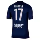 Maglia Paris Saint-Germain Vitinha 17 Uomo Primo 2025-26