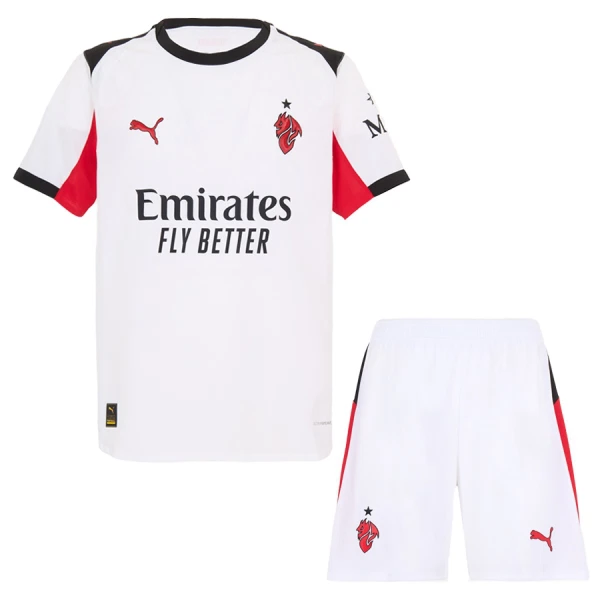 Completo calcio AC Milan Bambino Secondo 2025-26