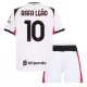 Completo calcio AC Milan Rafael Leao 10 Bambino Secondo 2025-26 Completo calcio AC Milan Rafael Leao 10 Bambino Secondo 2025-26