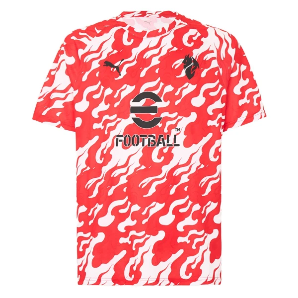 Maglia AC Milan Pre-Match Uomo 2025-26 Rossa