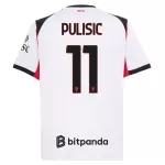 Maglia AC Milan Pulisic 11 Uomo Secondo 2025-26