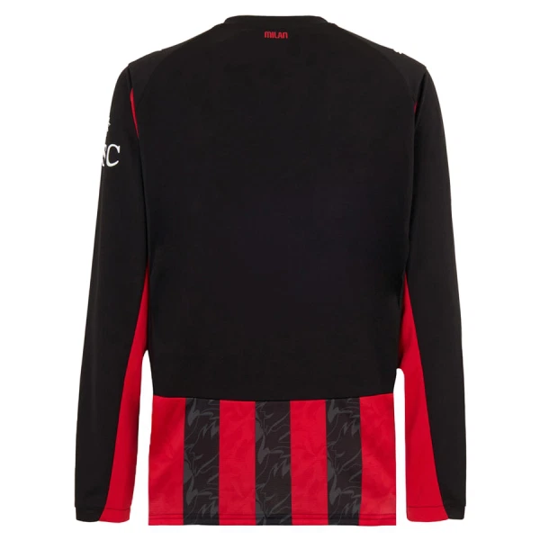 Maglia AC Milan Uomo Primo 2025-26 Maniche Lunghe