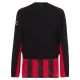 Maglia AC Milan Uomo Primo 2025-26 Maniche Lunghe