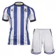 Completo calcio Real Sociedad Bambino Primo 2025-26 Completo calcio Real Sociedad Bambino Primo 2025-26