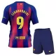 Completo calcio Barcellona Lewandowski 9 Bambino Primo 2025-26 Completo calcio Barcellona Lewandowski 9 Bambino Primo 2025-26