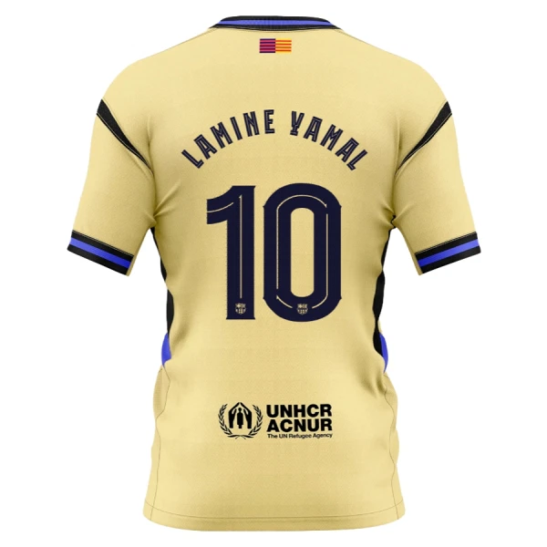 Completo calcio Barcellona x Kobe Bryant Lamine Yamal 10 Bambino Secondo 2025-26