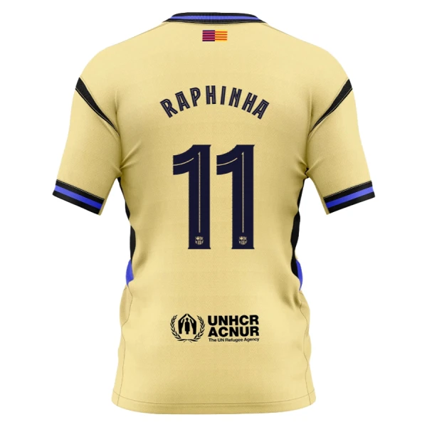 Completo calcio Barcellona x Kobe Bryant Raphinha 11 Bambino Secondo 2025-26