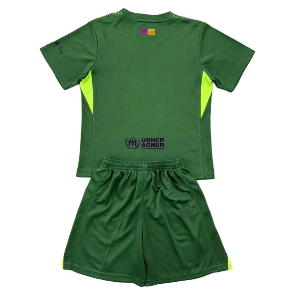 Completo calcio Portiere Barcellona Bambino 2025-26