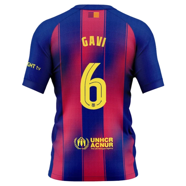 Maglia Barcellona Gavi 6 Uomo Primo 2025-26 Maglia Barcellona Gavi 6 Uomo Primo 2025-26