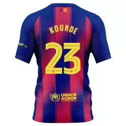 Maglia Barcellona Kounde 23 Uomo Primo 2025-26 Maglia Barcellona Kounde 23 Uomo Primo 2025-26