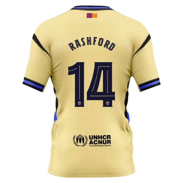 Maglia Barcellona x Kobe Bryant Rashford 14 Uomo Secondo 2025-26