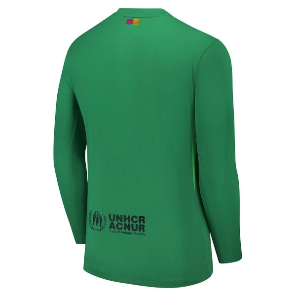 Maglia Portiere Barcellona Uomo 2025-26 Maniche Lunghe