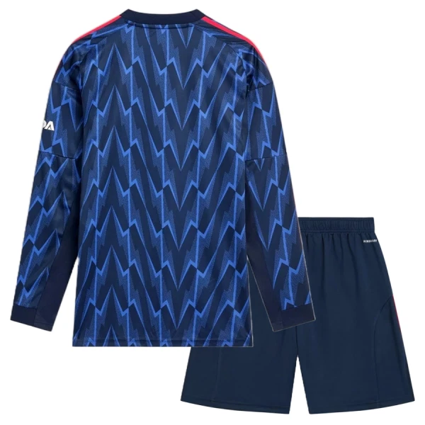 Completo calcio Arsenal Bambino Secondo 2025-26 Maniche Lunghe