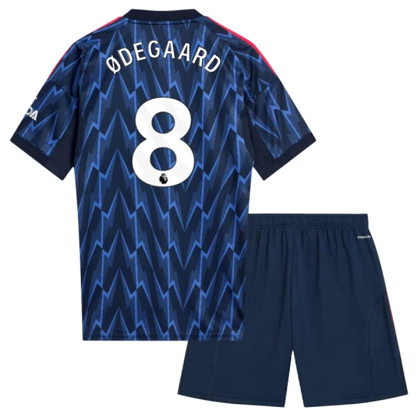 Completo calcio Arsenal Ødegaard 8 Bambino Secondo 2025-26 Completo calcio Arsenal Ødegaard 8 Bambino Secondo 2025-26