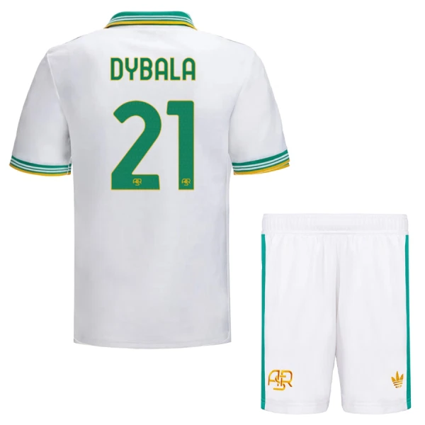 Completo calcio AS Roma Dybala 21 Bambino 3rd 2025-26