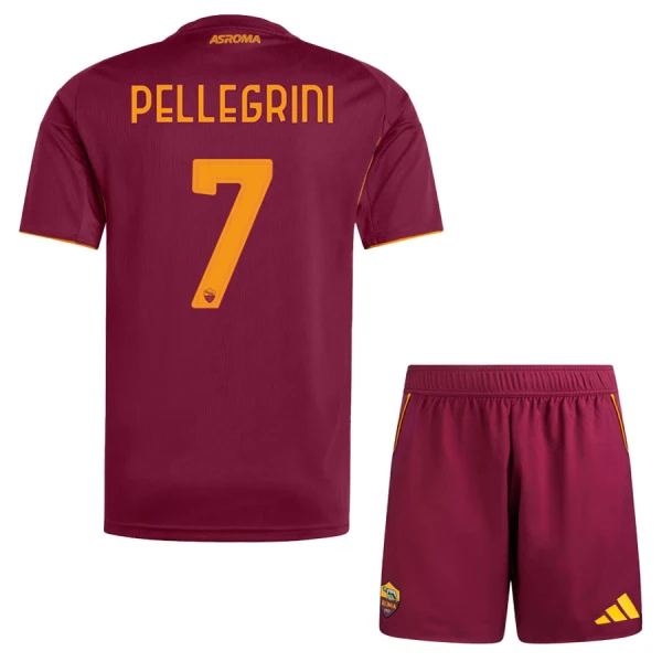 Completo calcio AS Roma Pellegrini 7 Bambino Primo 2025-26