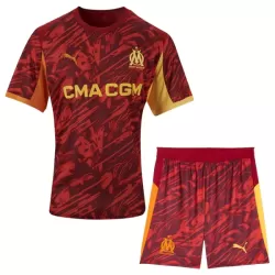 Completo calcio Portiere Marsiglia Bambino 2025-26 Rossa Completo calcio Portiere Marsiglia Bambino 2025-26 Rossa