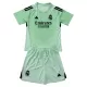 Completo calcio Portiere Real Madrid Bambino 2025-26 Verde