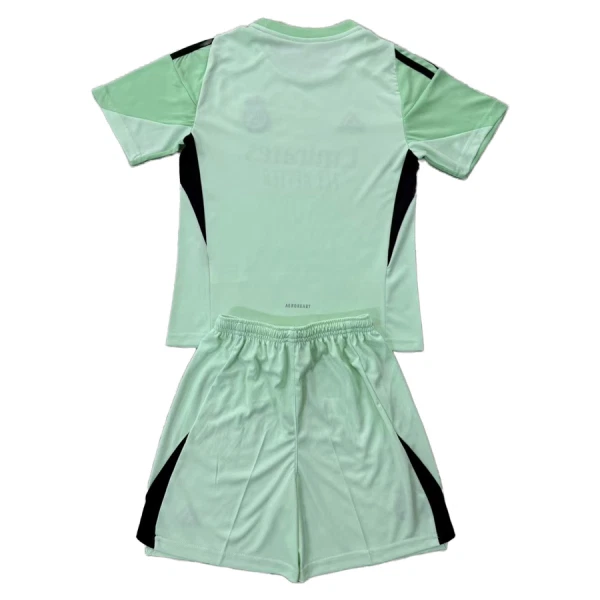 Completo calcio Portiere Real Madrid Bambino 2025-26 Verde