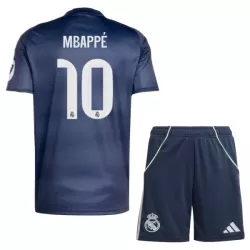 Completo calcio Real Madrid Mbappé 10 Bambino Secondo 2025-26 Completo calcio Real Madrid Mbappé 10 Bambino Secondo 2025-26