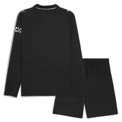 Completo calcio Manchester City Bambino Secondo 2025-26 Maniche Lunghe