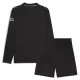 Completo calcio Manchester City Bambino Secondo 2025-26 Maniche Lunghe