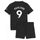 Completo calcio Manchester City Haaland 9 Bambino Secondo 2025-26