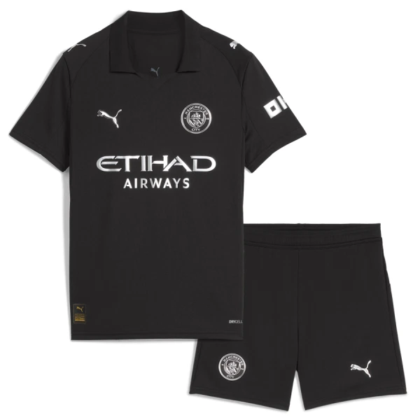 Completo calcio Manchester City Marmoush 7 Bambino Secondo 2025-26