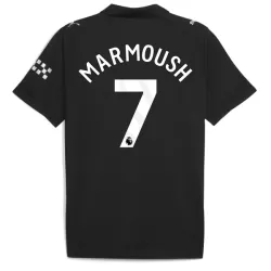 Maglia Manchester City Marmoush 7 Uomo Secondo 2025-26 Maglia Manchester City Marmoush 7 Uomo Secondo 2025-26
