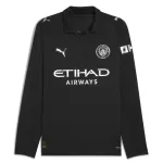 Maglia Manchester City Uomo Secondo 2025-26 Maniche Lunghe