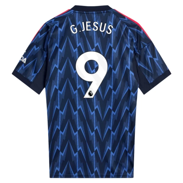 Maglia Arsenal G.Jesus 9 Uomo Secondo 2025-26 Maglia Arsenal G.Jesus 9 Uomo Secondo 2025-26