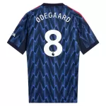 Maglia Arsenal Ødegaard 8 Uomo Secondo 2025-26