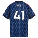 Maglia Arsenal Rice 41 Uomo Secondo 2025-26