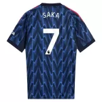 Maglia Arsenal Saka 7 Uomo Secondo 2025-26